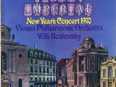 AU DECCA SXL6419 ヴィリー・ボスコフスキー ウィーン・フィルハーモニー管弦楽団 Vienna Imperial ニューイヤーコンサート 1970